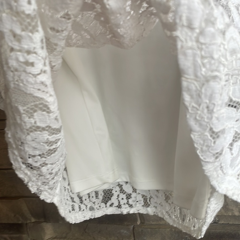 🤍Ruby Rd. Lace blouse Size Small petite - Picture 3 of 6